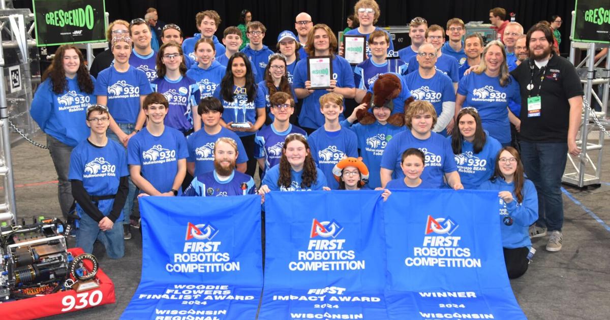 Mukwonago FIRST Robotics team sweeps Wisconsin tournament | Waukesha Co ...