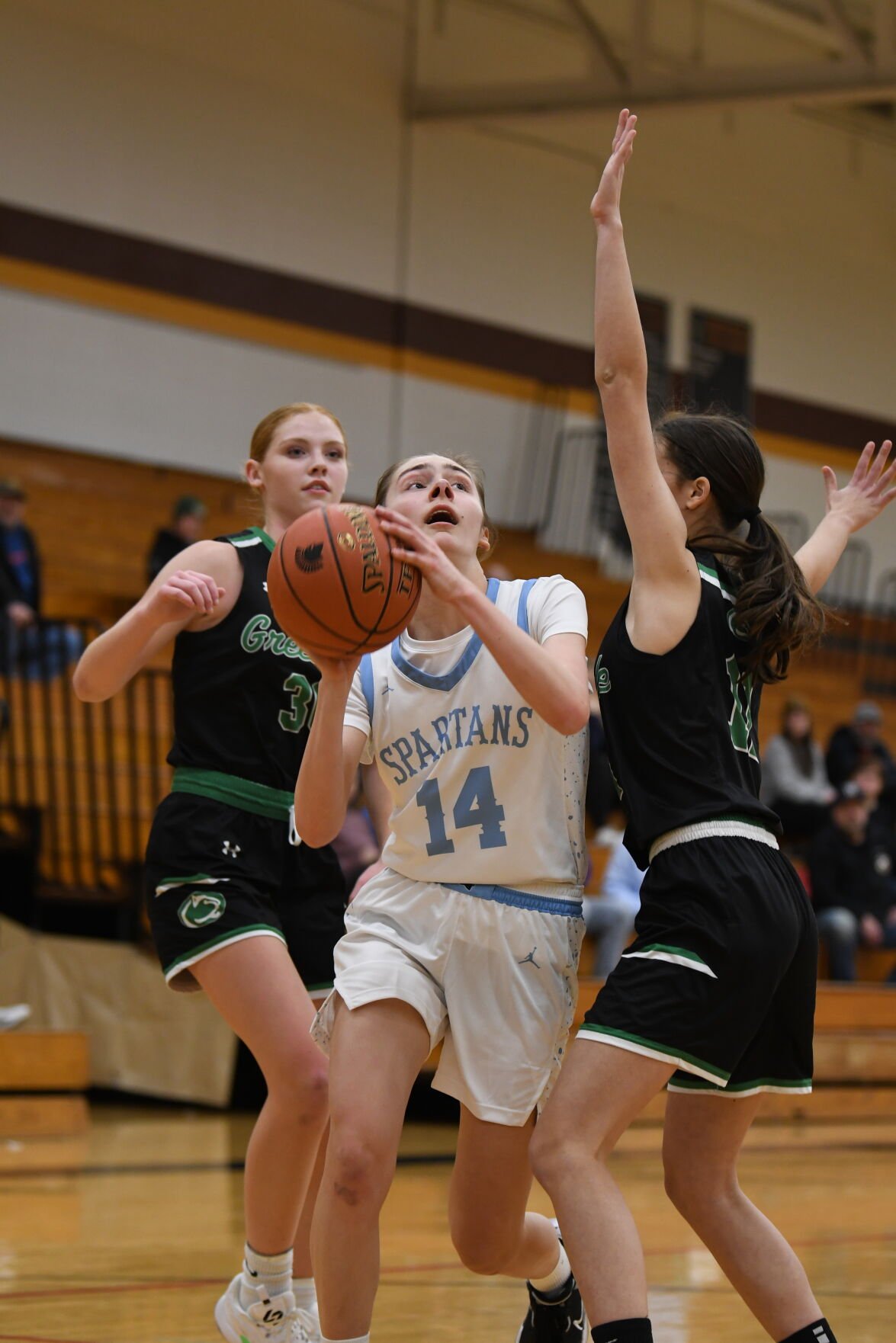 Greendale girls basketball team triumphs over West Bend West with a 60-35 victory