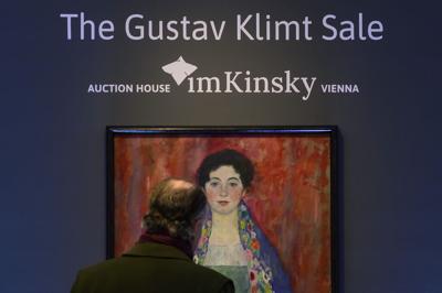 A portrait by Gustav Klimt has been sold for $32 million at an auction in Vienna - 01