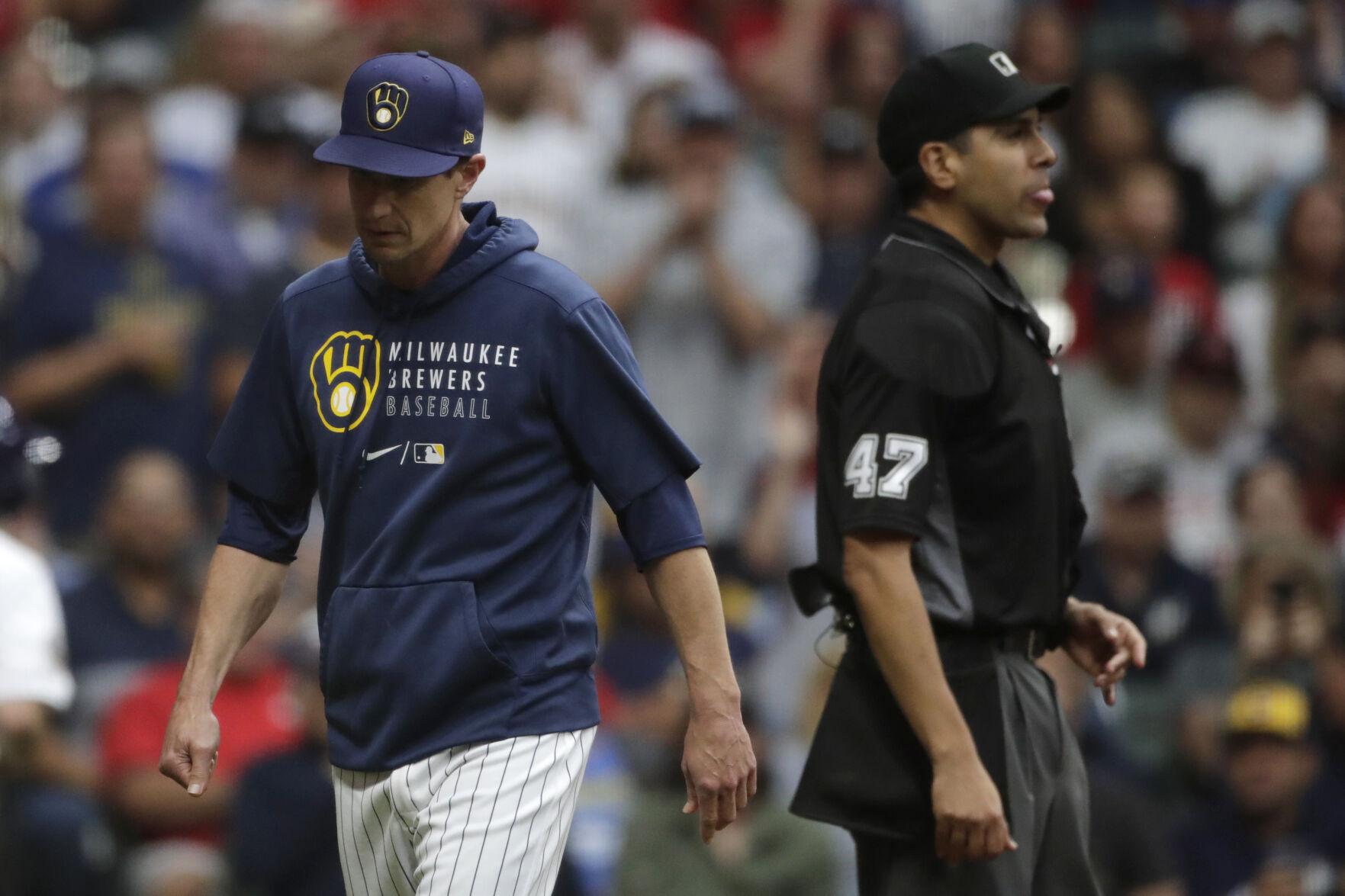 Suárez HR off Hader in 9th lifts Reds over Brewers 4-3