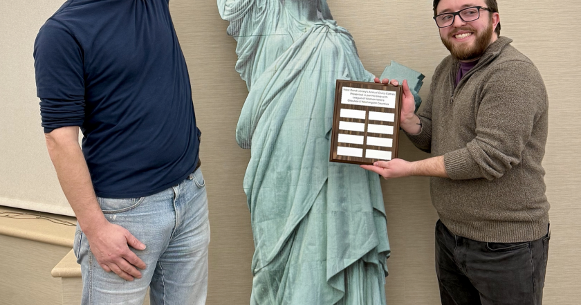 Local League of Women Voters celebrates strong Cabin Fever Civics Games