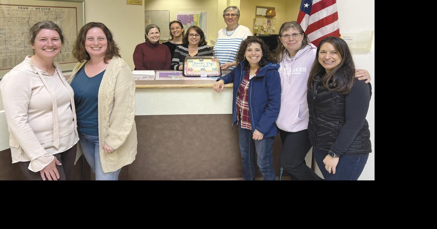 Mequon residents celebrate Municipal Clerk Appreciation Week Ozaukee