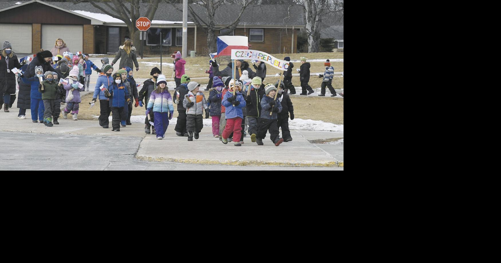 Woodview Elementary School Olympic Opening Ceremonies Ozaukee
