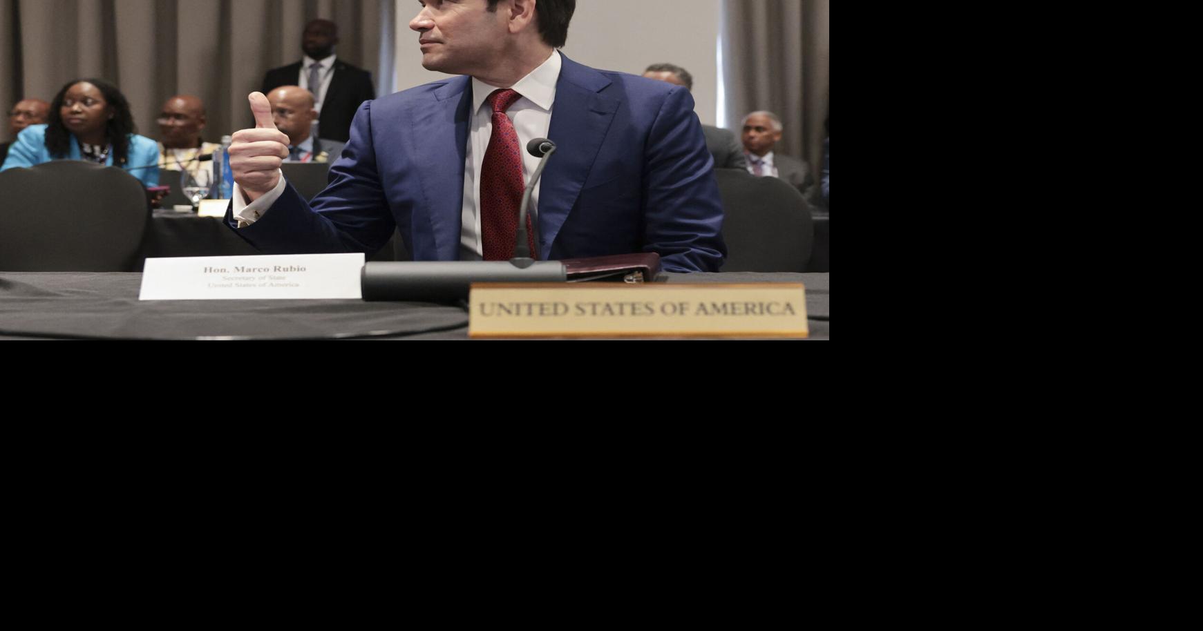 Rubio to Cubans: US offers path out of crisis, says military firm stands in the way