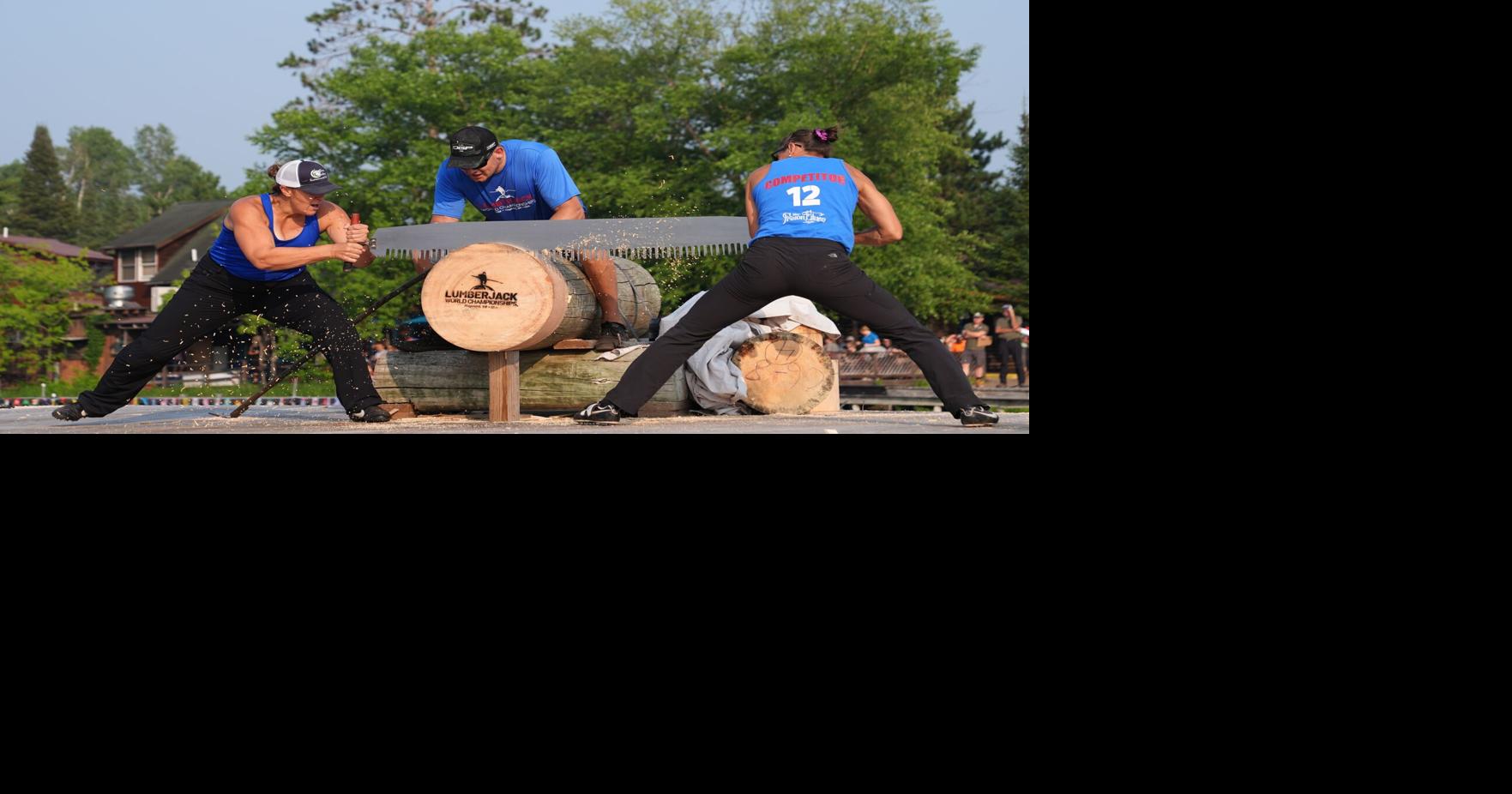 3 women's world records set at the annual Lumberjack World Championships in Wisconsin