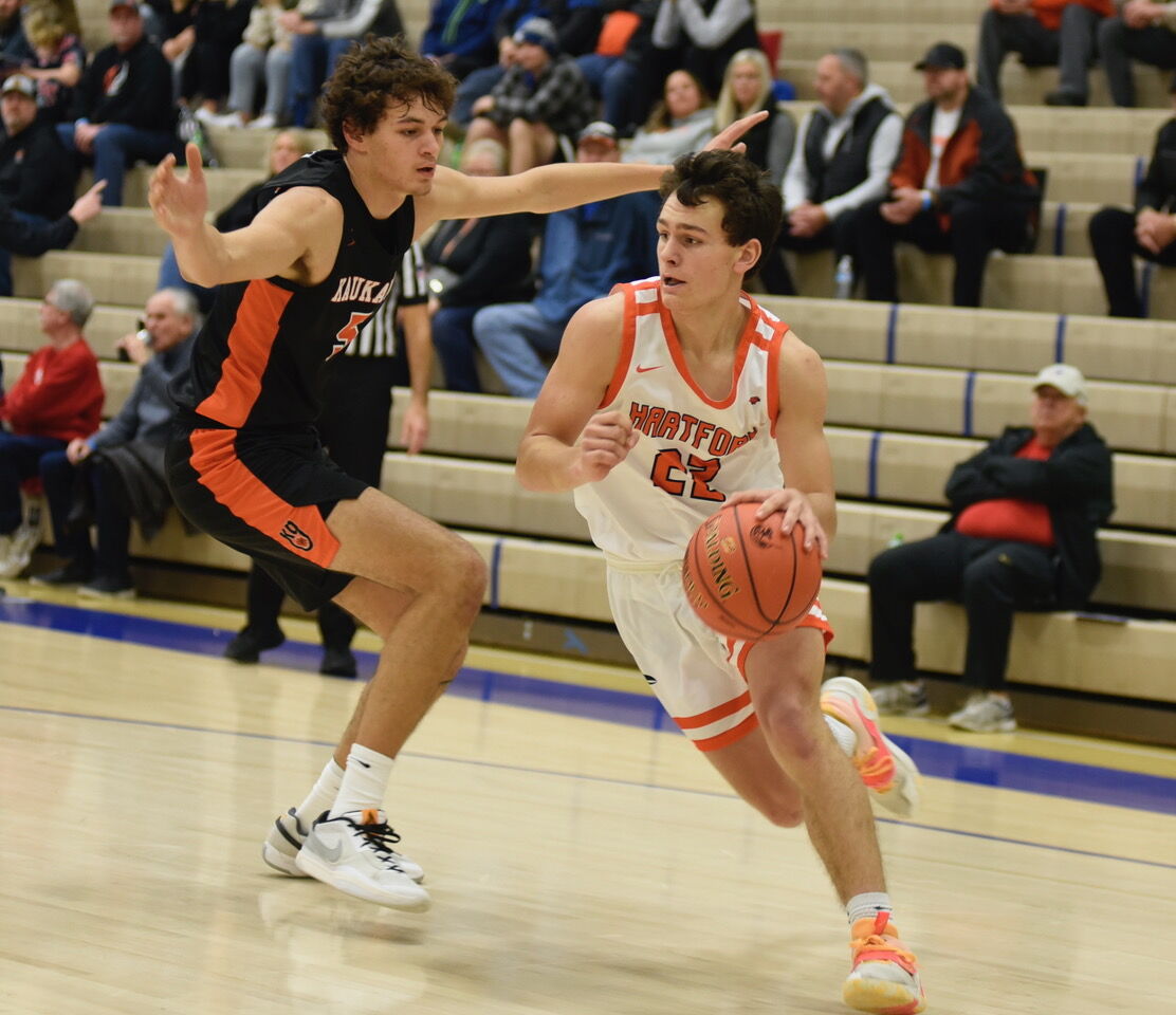 Hartford boys basketball team faces tough matchup against Kaukauna – aims for top-half finish in North Shore Conference