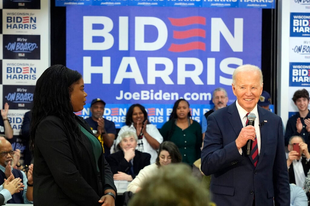 Biden Looks To Shore Up Democratic 'blue Wall' As He Announces Millions ...