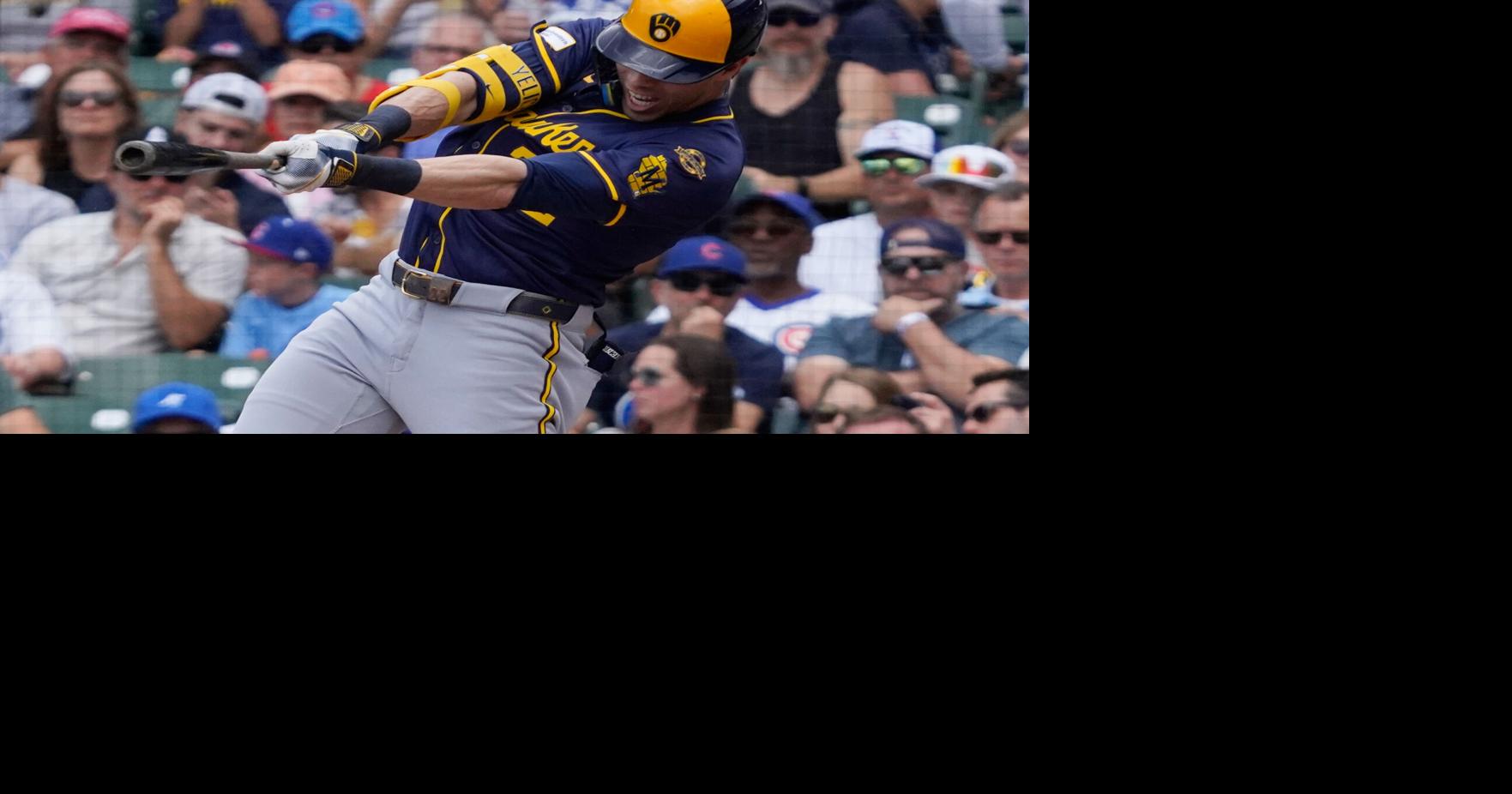 Crow-Armstrong hits his 20th homer but the Brewers outslug the Cubs, 8 ...