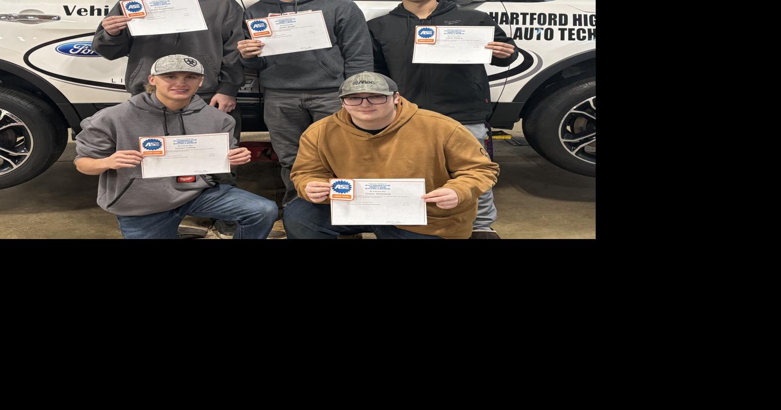 HUHS Auto Tech students earn ASE certification, qualify for Technicians ...