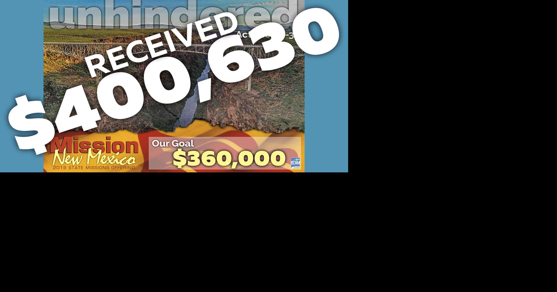 New Mexico Baptists Celebrate Highest Mission Offering Ever BCNM News