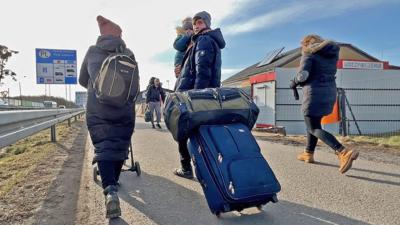 Refugees Fleeing Ukraine