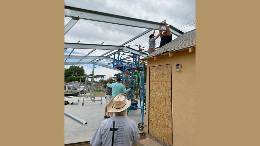 Churches and Christian Volunteer Builders Come Together to Help Church