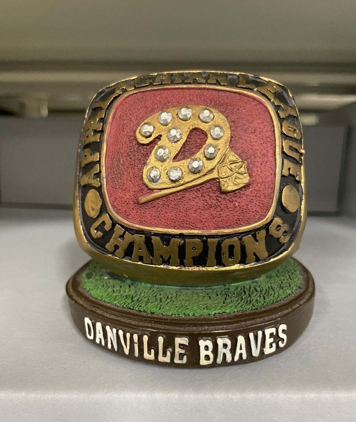 Atlanta Braves MLB 2021 World Series Champions Ring Ornament