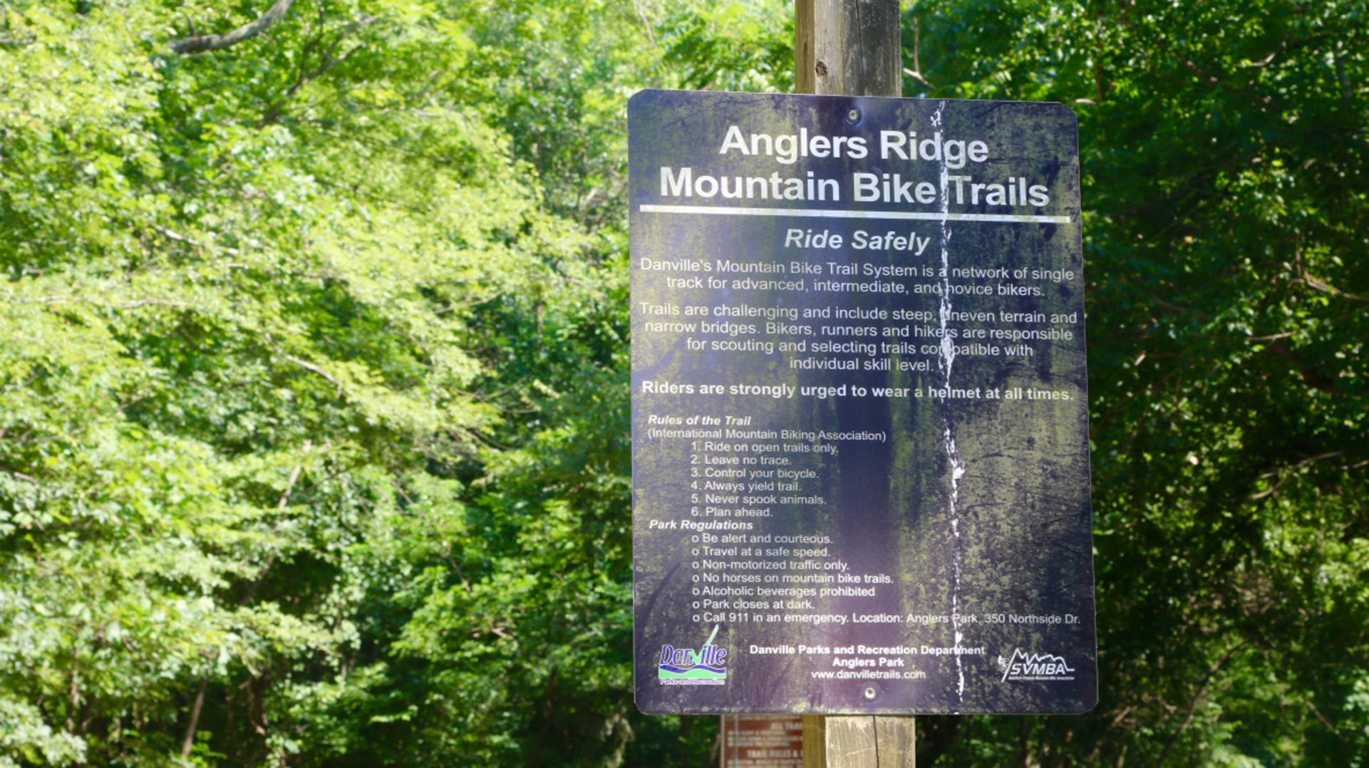 danville mountain bike trails