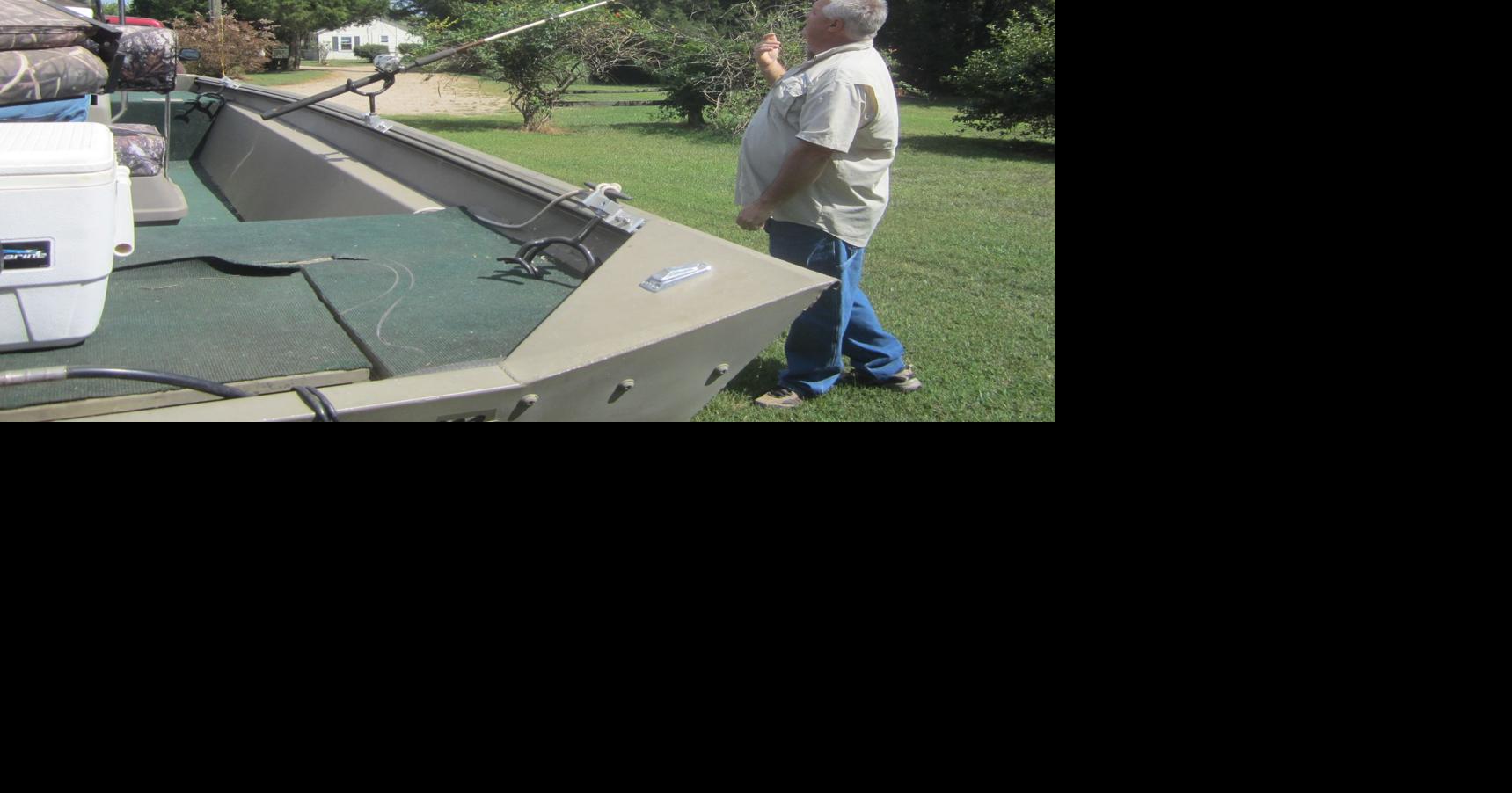 Ringgold man creates new, simpler base to hold fishing rods