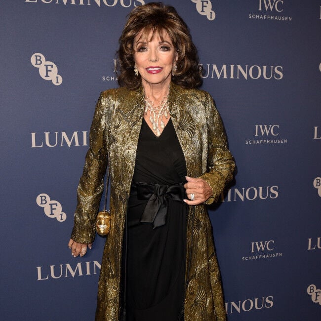 650px x 650px - He definitely wasn't playing with his rubber duck': Dame Joan Collins was  asked to take a BATH with producer to land a role