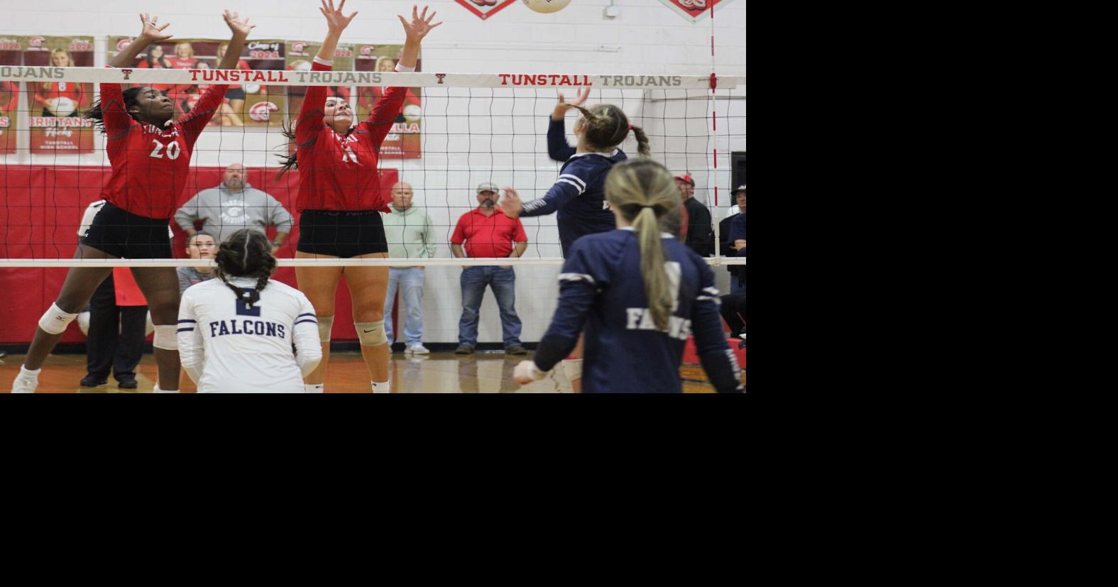 Tunstall volleyball team advances to regional semifinals
