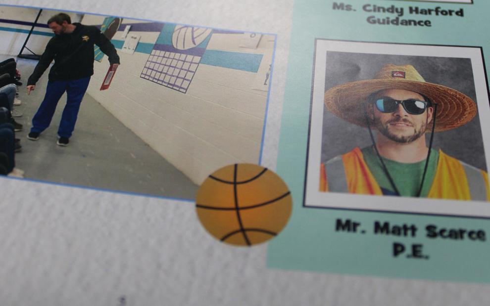 Clad in purple, Twin Springs Elementary remembers beloved P.E. teacher