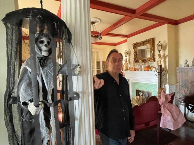 Halloween haunted house