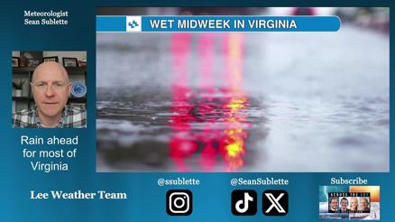 More midweek rain in Virginia. When is it heaviest? - Vimarsana News
