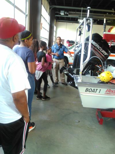 Groups visit Danville Life Saving Crew