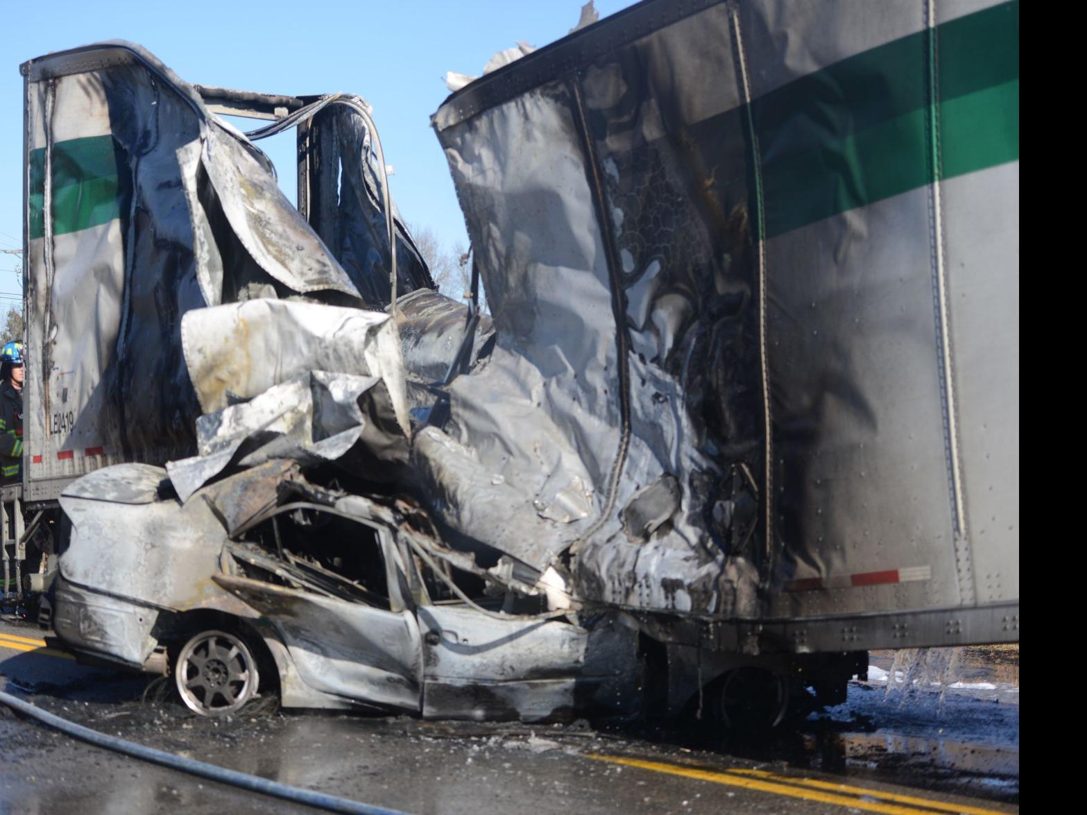 One Confirmed Dead When Car And Tractor Trailer Catch Fire After Crash In Pittsylvania County Local News Godanriver Com