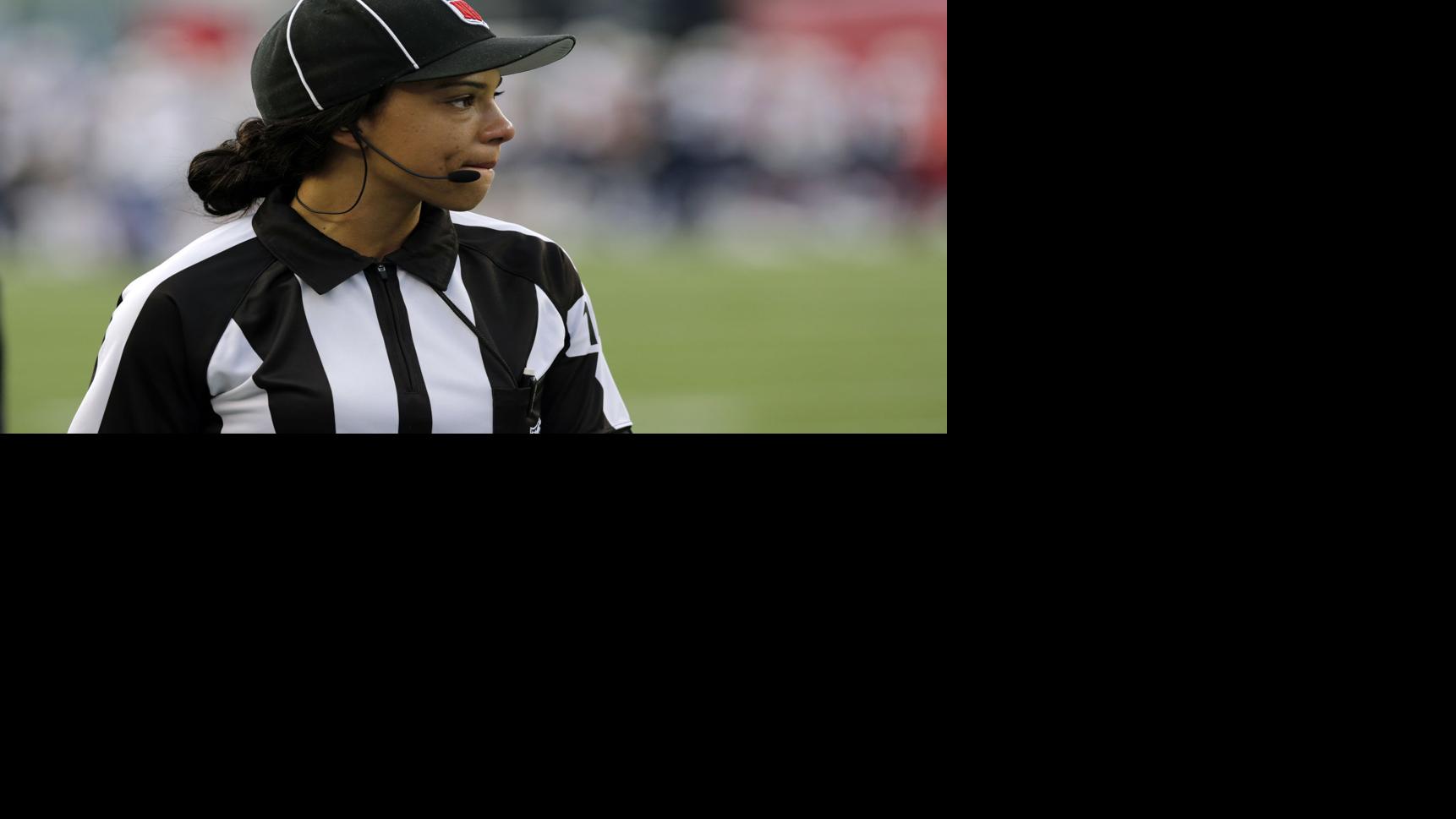 Former Virginia teacher the NFL’s first Black female referee