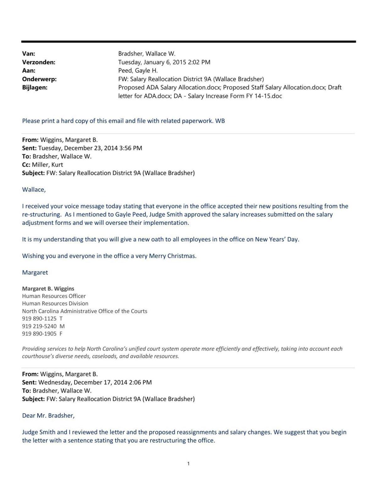 Fw Salary Reallocation District 9a Wallace Bradsher 107 Pdf Local News Godanriver Com