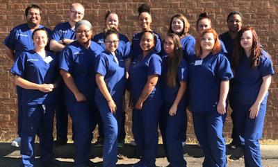 Nurse aide students