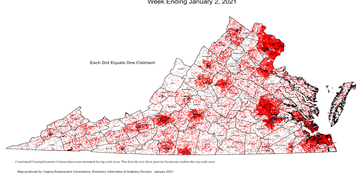 Unemployment rates in Danville and Pittsylvania County continue