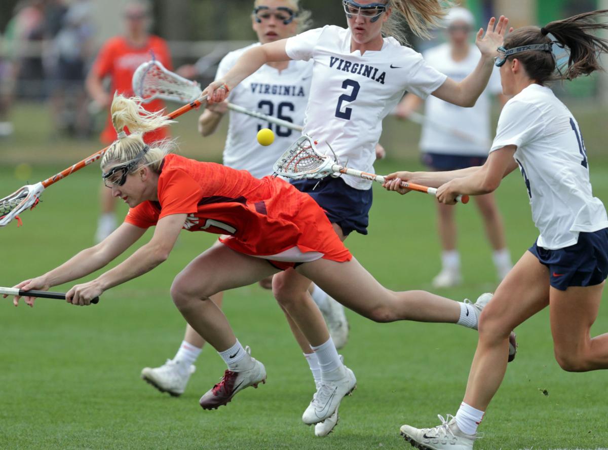 Photos Virginia women's lacrosse team hosts Virginia Tech College