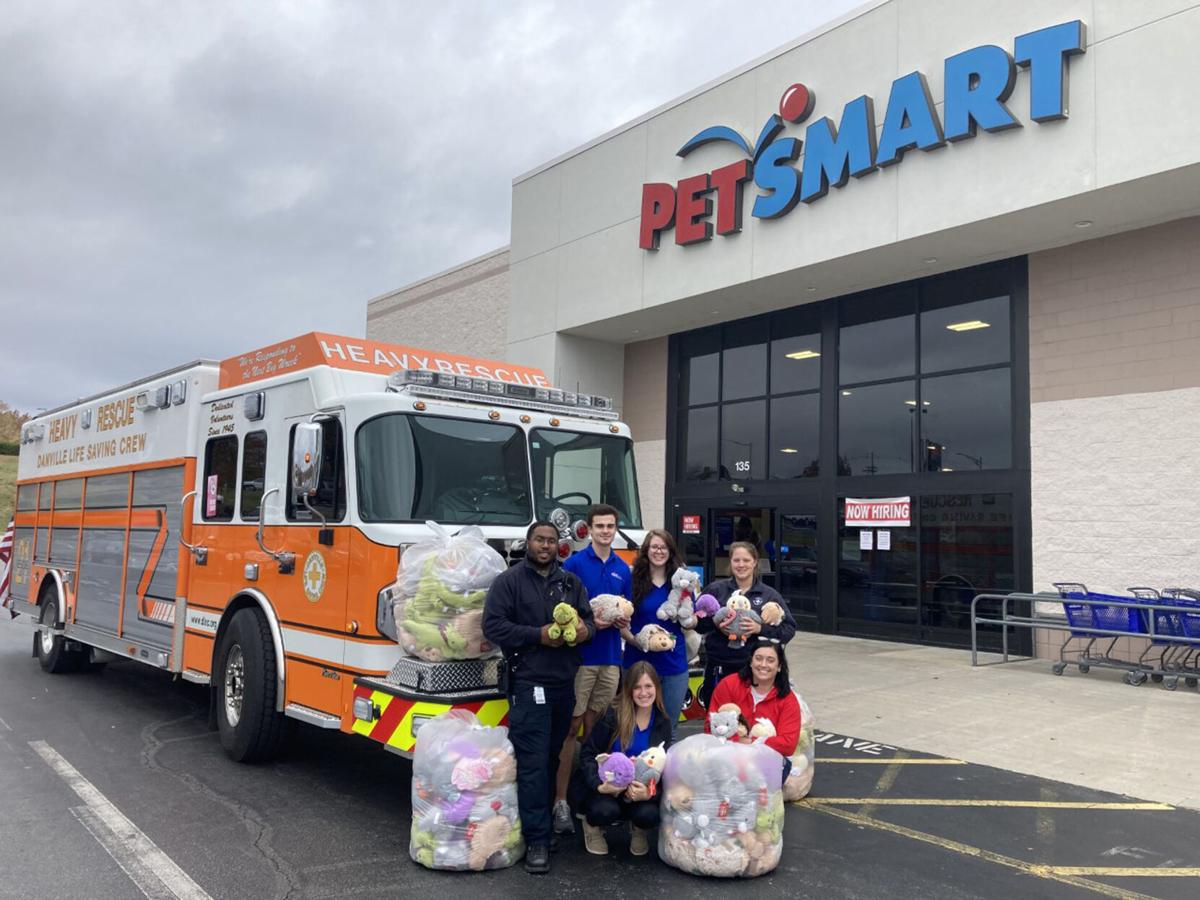 PetSmart shares toys with the Danville Life Saving Crew