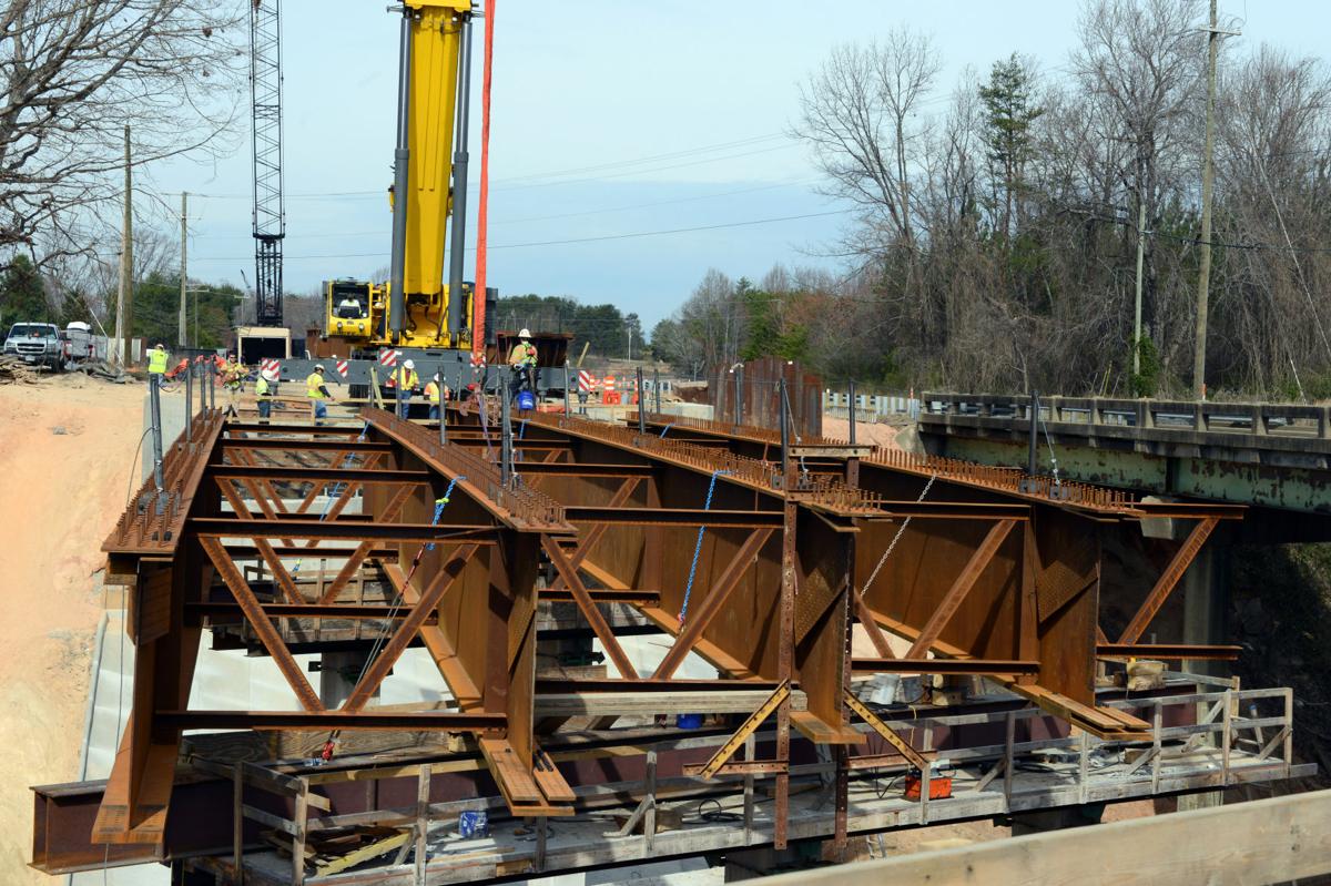 U.S. 29 bridge takes shape between Gretna, Chatham Pittsylvania