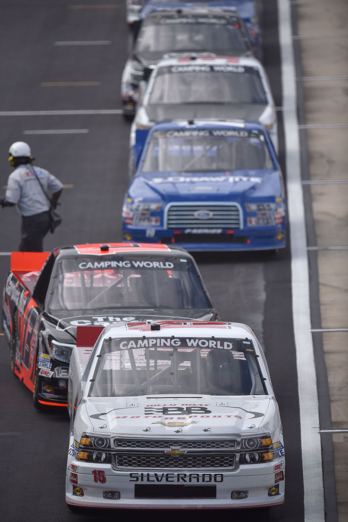 Day 1 of August Race Week at Bristol Motor Speedway