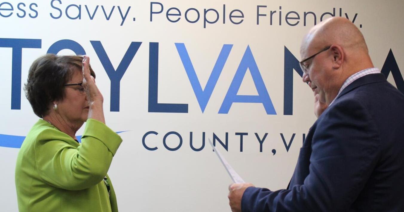 Nancy Eanes takes oath of office for interim role on Pittsylvania County Board of Supervisors - Vimarsana News