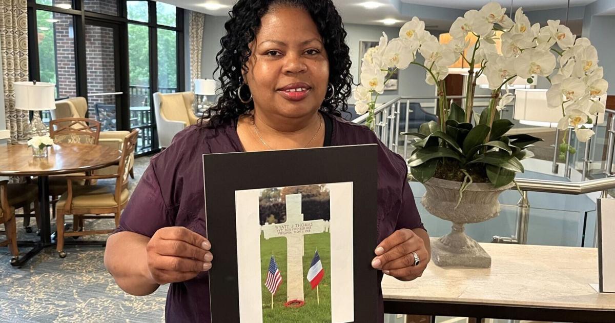 Grave of soldier who died in World War I found by great niece