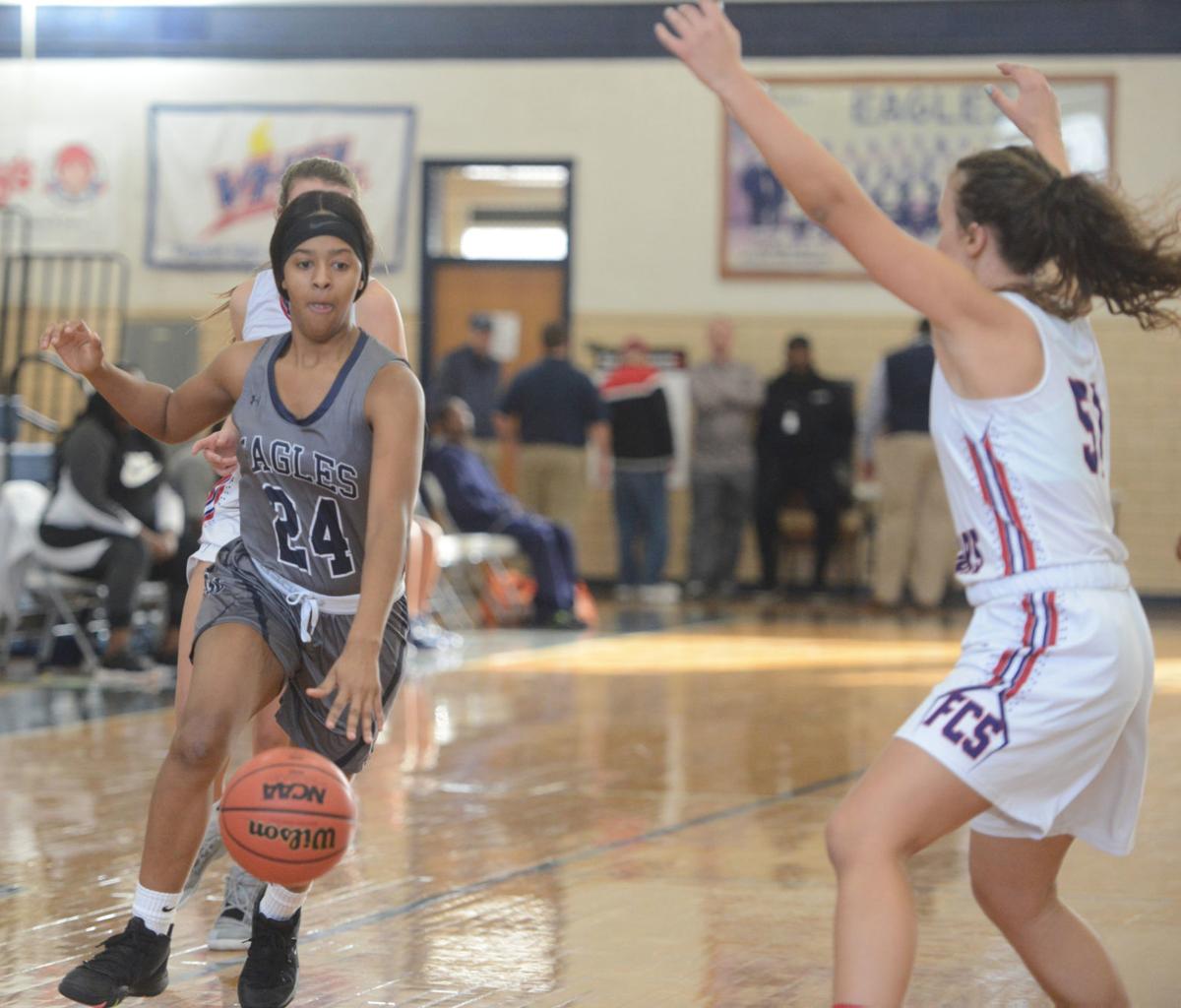 Lady Eagles Compete Early But Fall Late To Faith Christian High