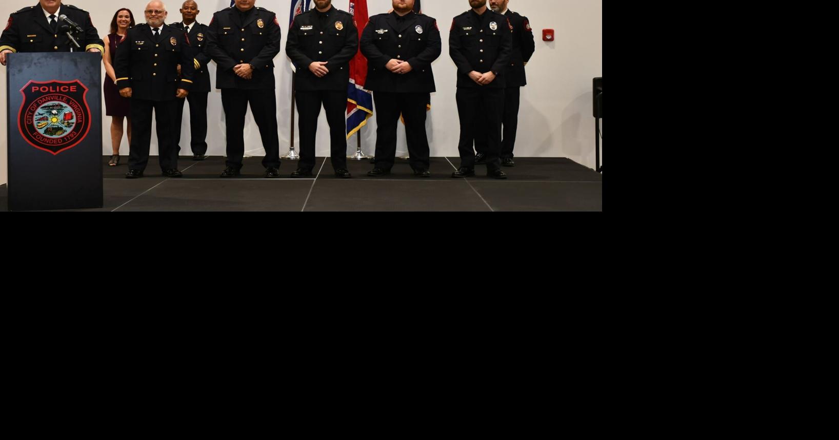 Danville Police Department hosts promotional ceremony