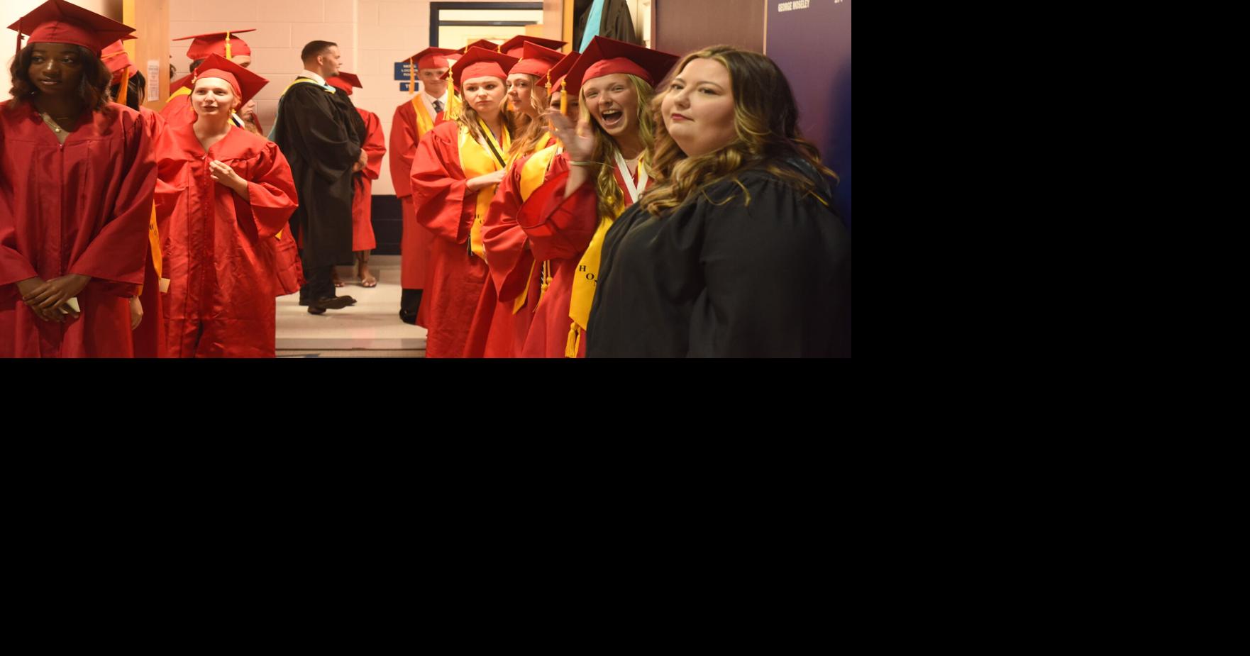 Five seniors give covaledictory addresses at Tunstall High School