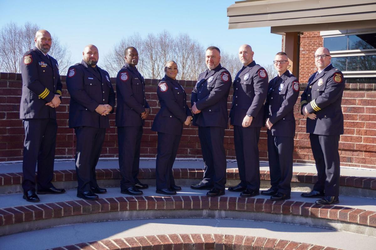Danville Police Department pins six new officers