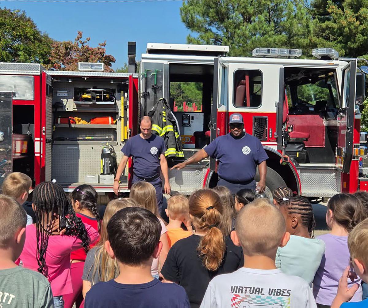 Chatham Fire Department visits school