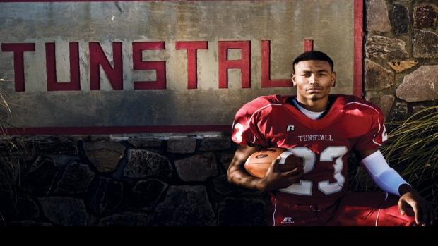 Trojan Warrior Huffman Named All Metro Football Defensive Player Of The Year Prep Godanriver Com
