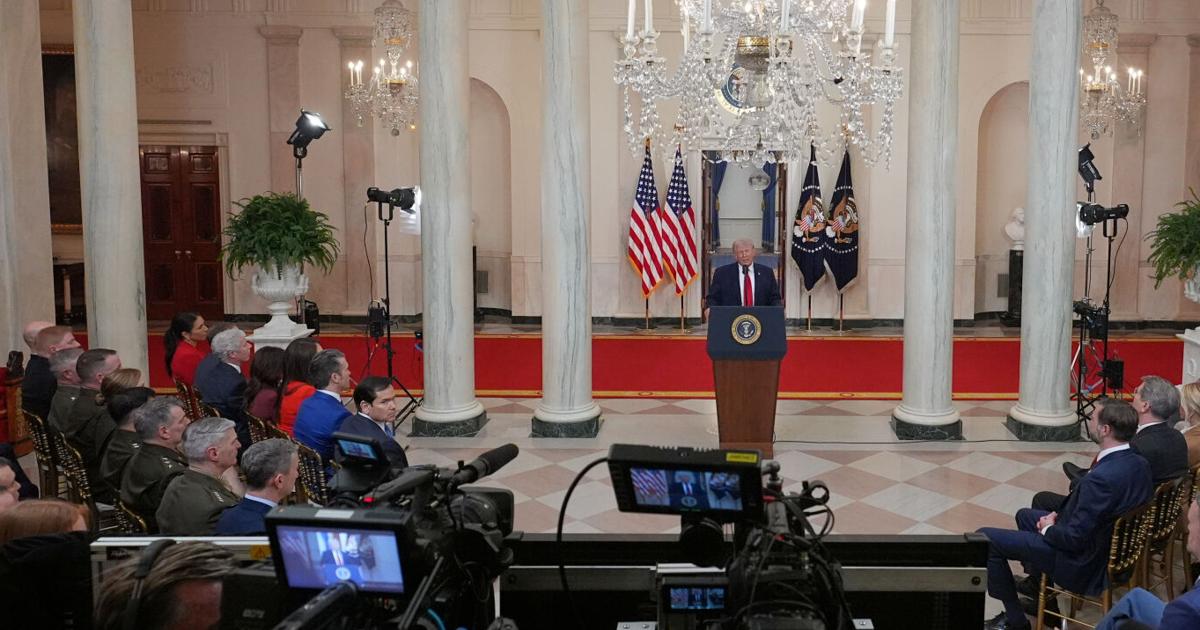 Fact-checking Trump's Iran speech: Regime change, inflation