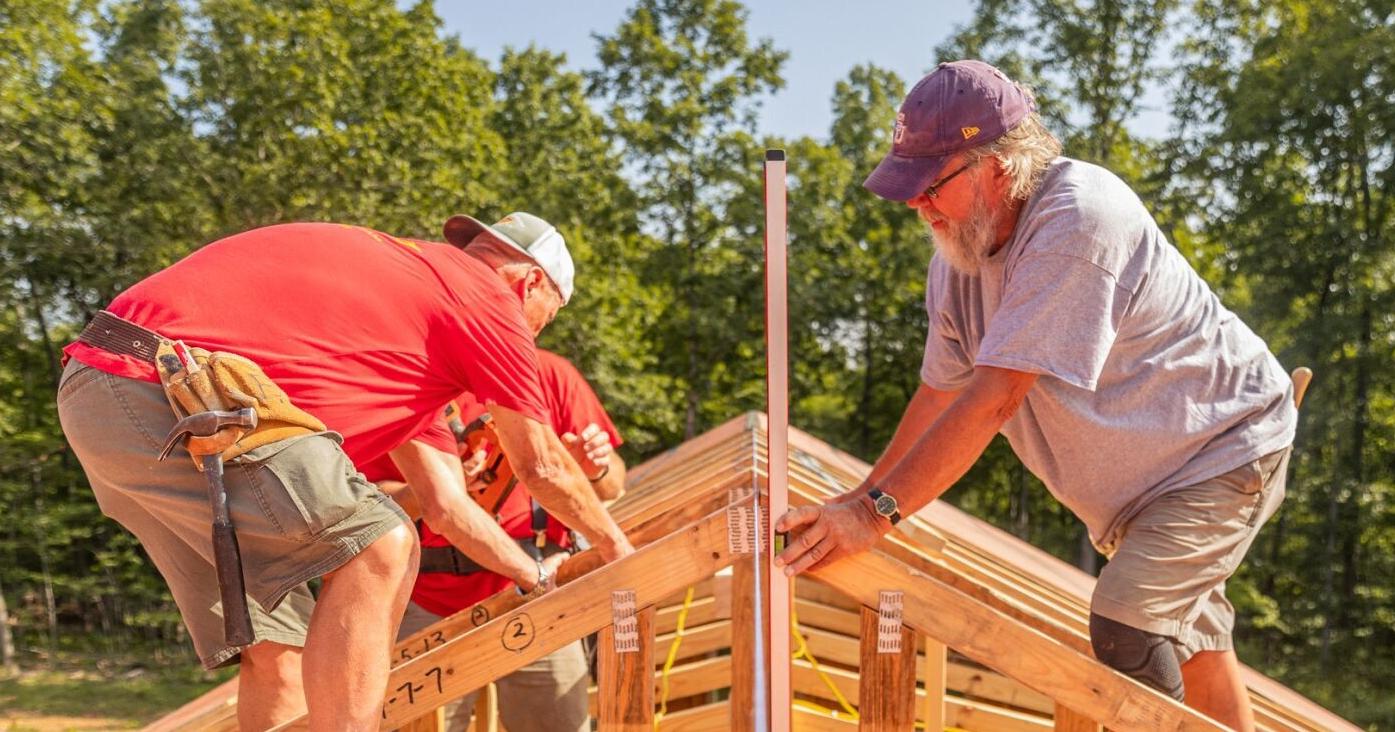 How does Danville-based God's Pit Crew build new homes in a matter of two weeks? Volunteers, planning and prayer. - Vimarsana News
