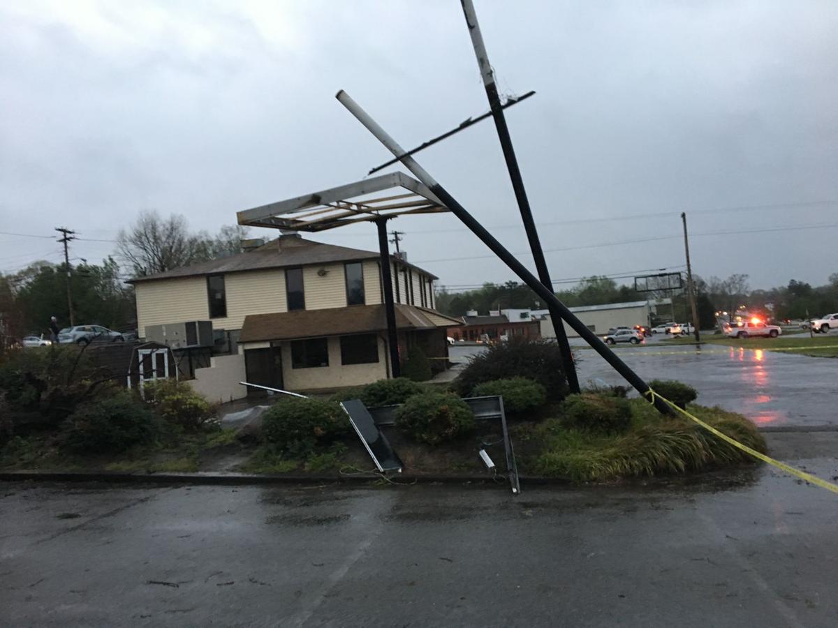 photos storm leaves path of damage in danville danville