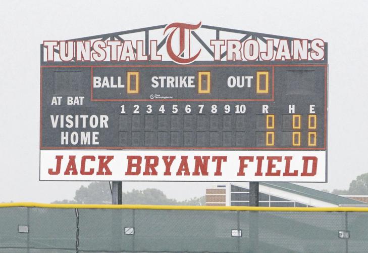 Tunstall names baseball field after legendary first coach