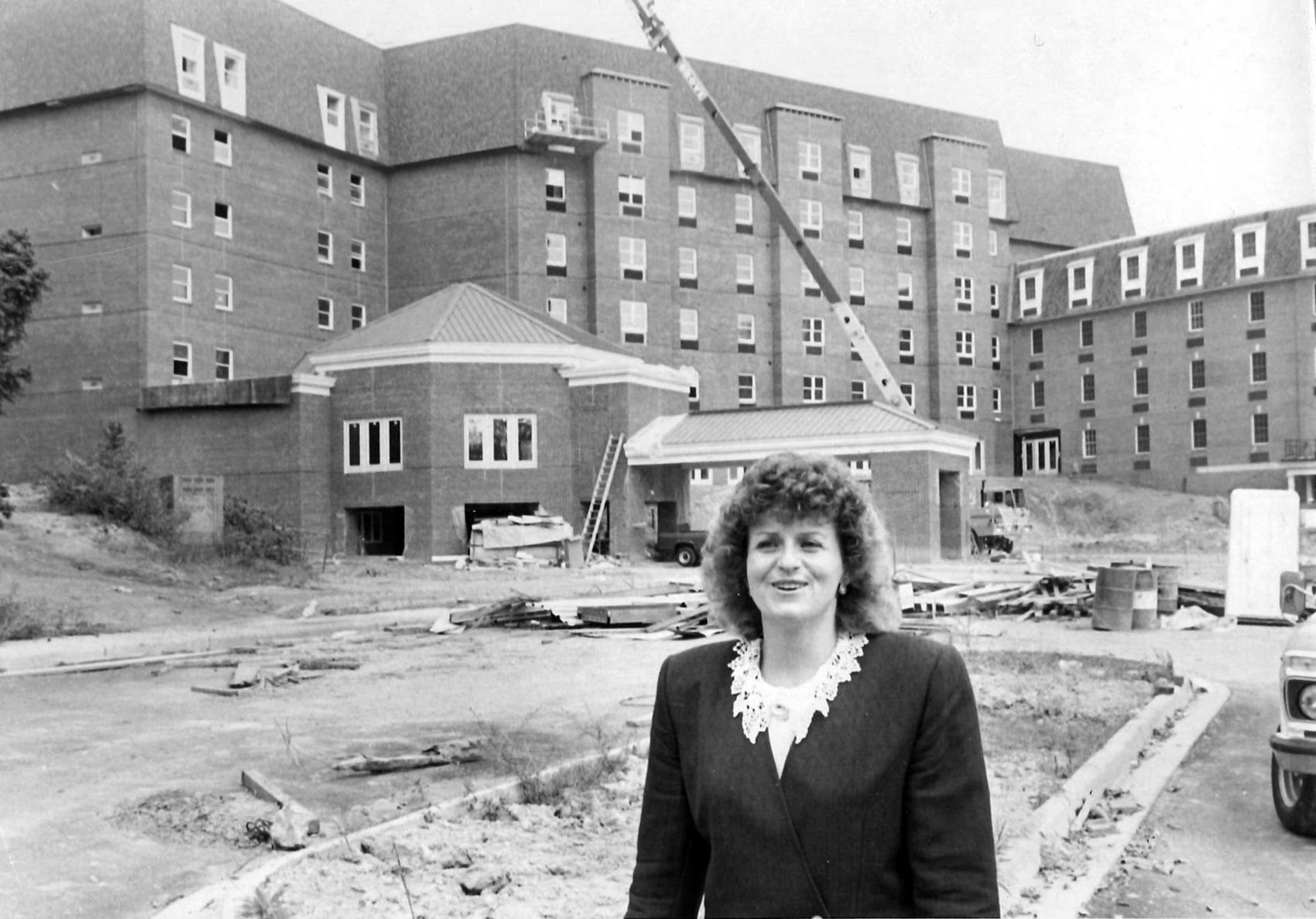 Flashback Friday Construction work on Stratford House Lifestyles