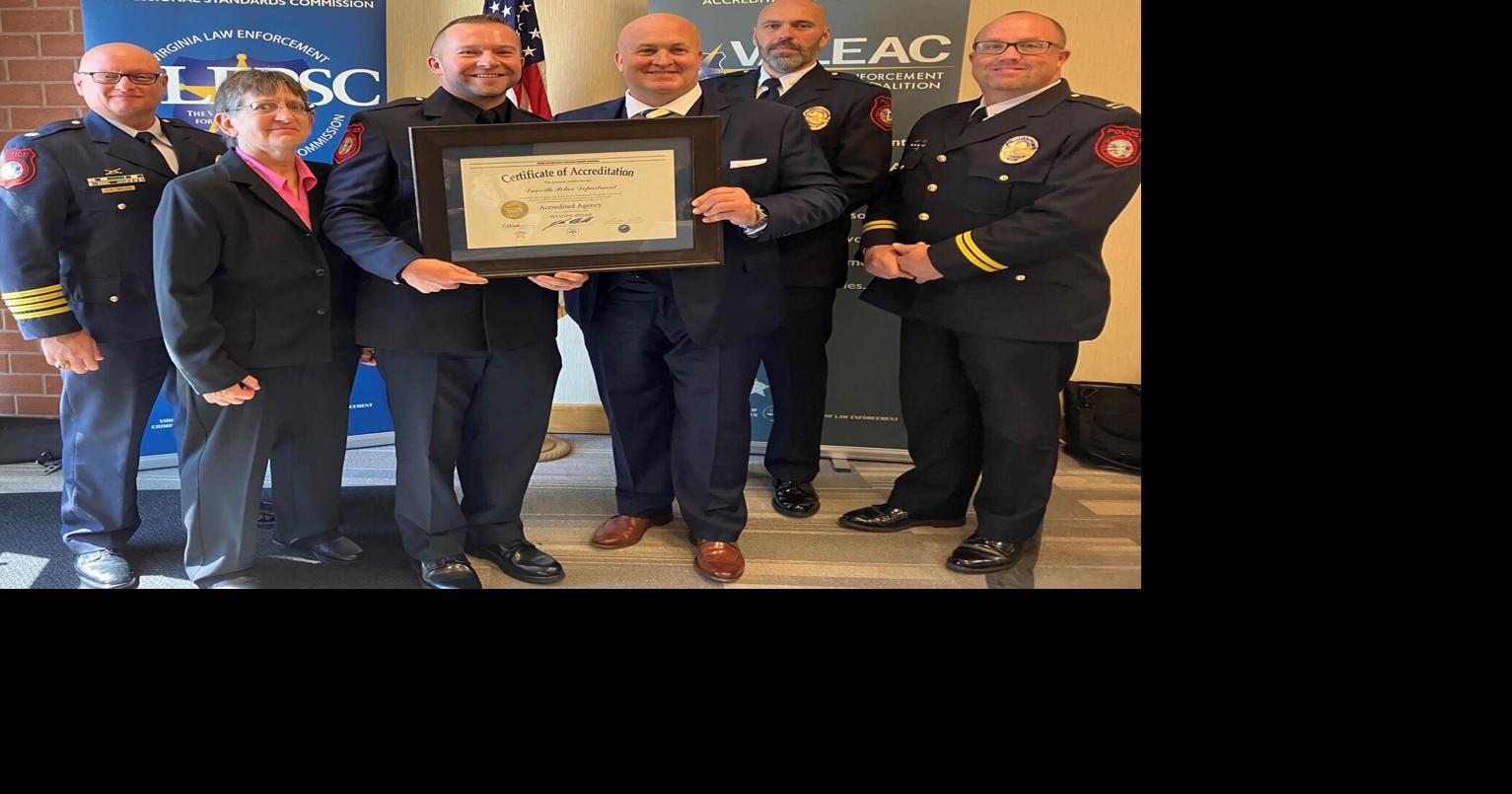 Danville Police Department receives 7th consecutive reaccreditation from Virginia Law