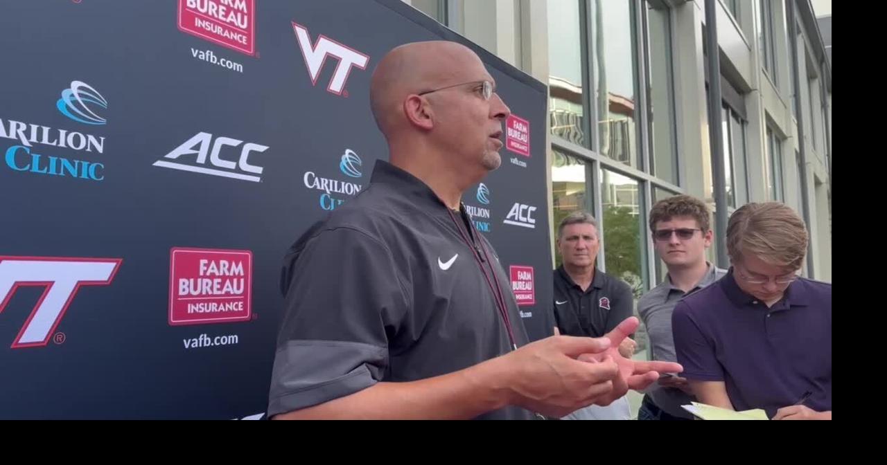Hokies' Franklin on practice