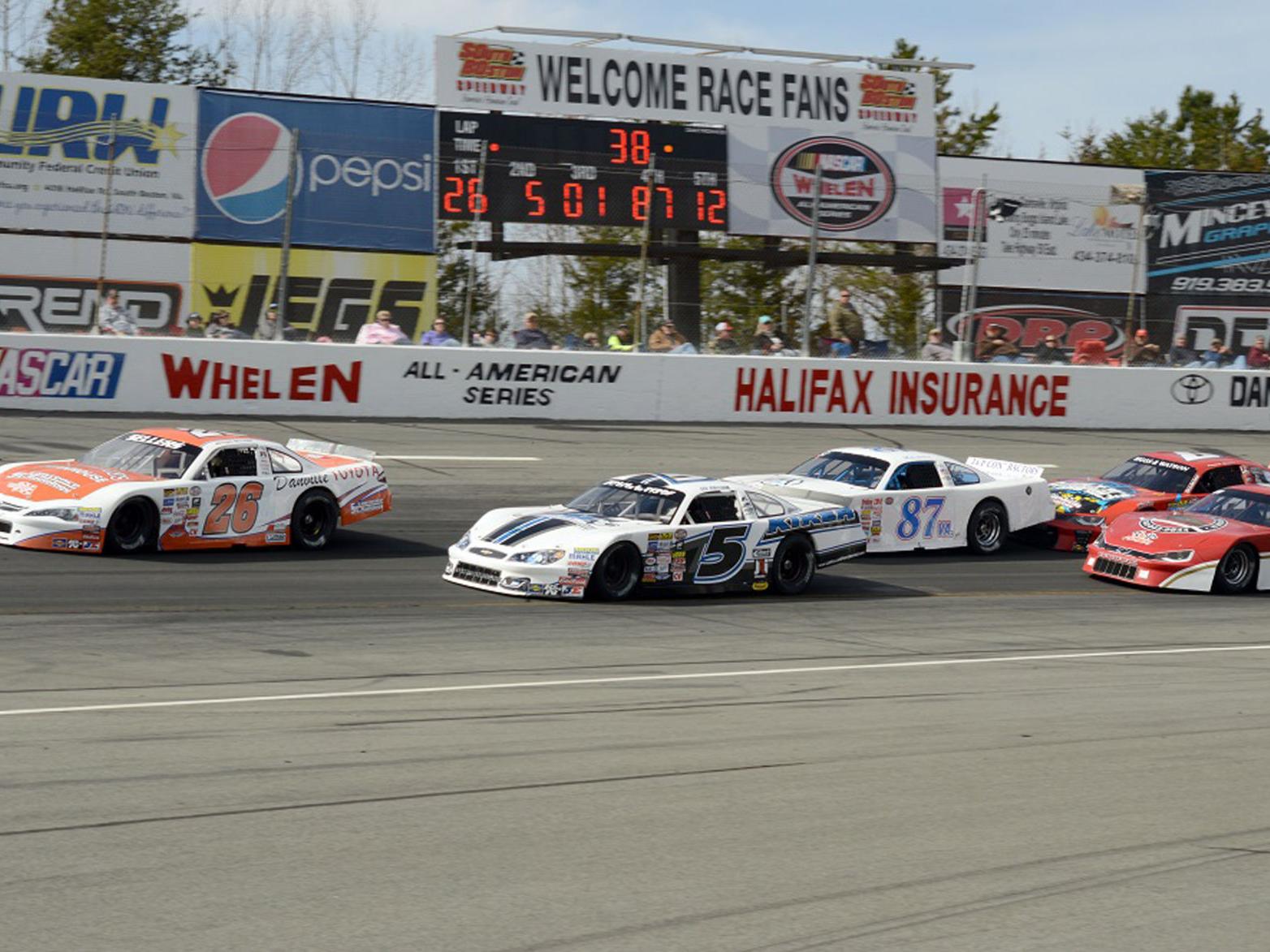National Champions Split Twin Races At South Boston Speedway